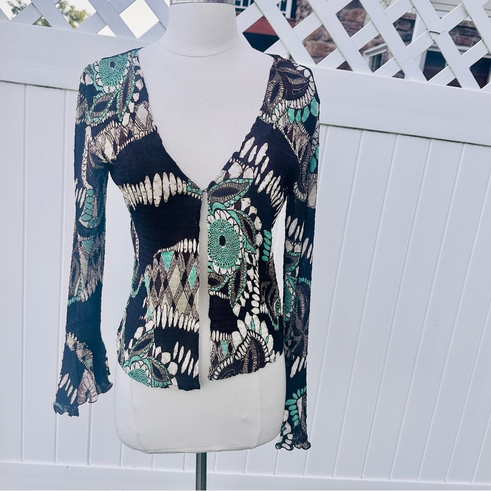 Alberto Makali Crinkle Top